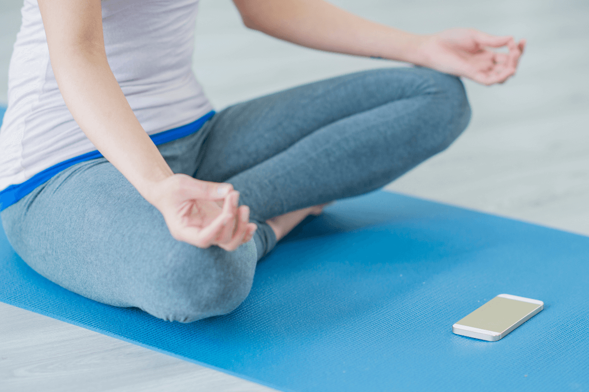 yoga and technology work together